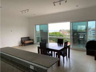 Large bedroom with oceanview balcony access in PH Punta Barco Village Chame Panama