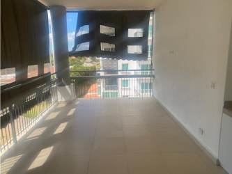 Covered balcony with ocean and gardens view condo Punta Barco Chame Panama