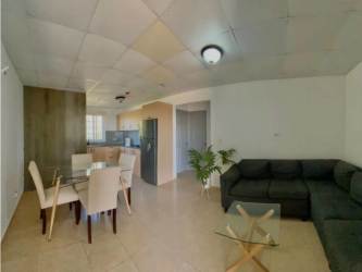 Upper floor apartment units with private balconies overlooking garden in Río Hato Panama apart-hotel.