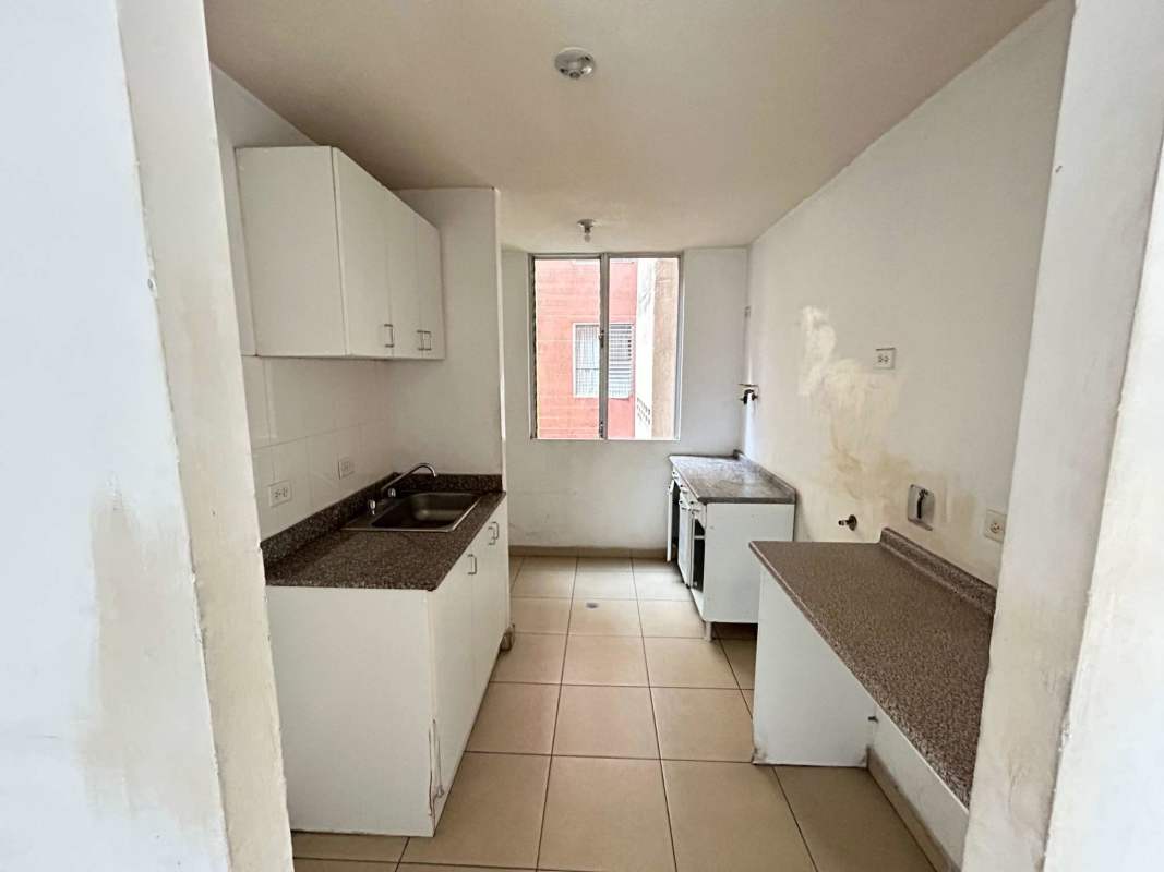 Modern minimalist small kitchen granite granite counters PH Mystic Village Don Bosco