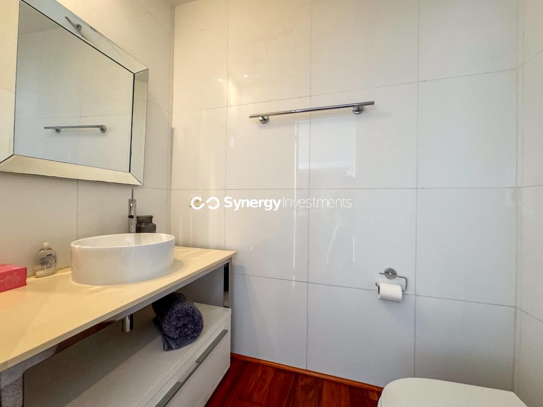 Spacious master bedroom with terrace access, panoramic ocean views in luxury Yoo Panama penthouse