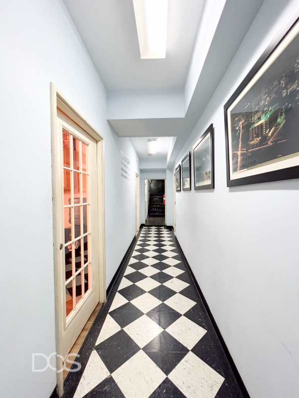 Warehouse storage area with shelving and stacked boxes in La Alameda, Panama