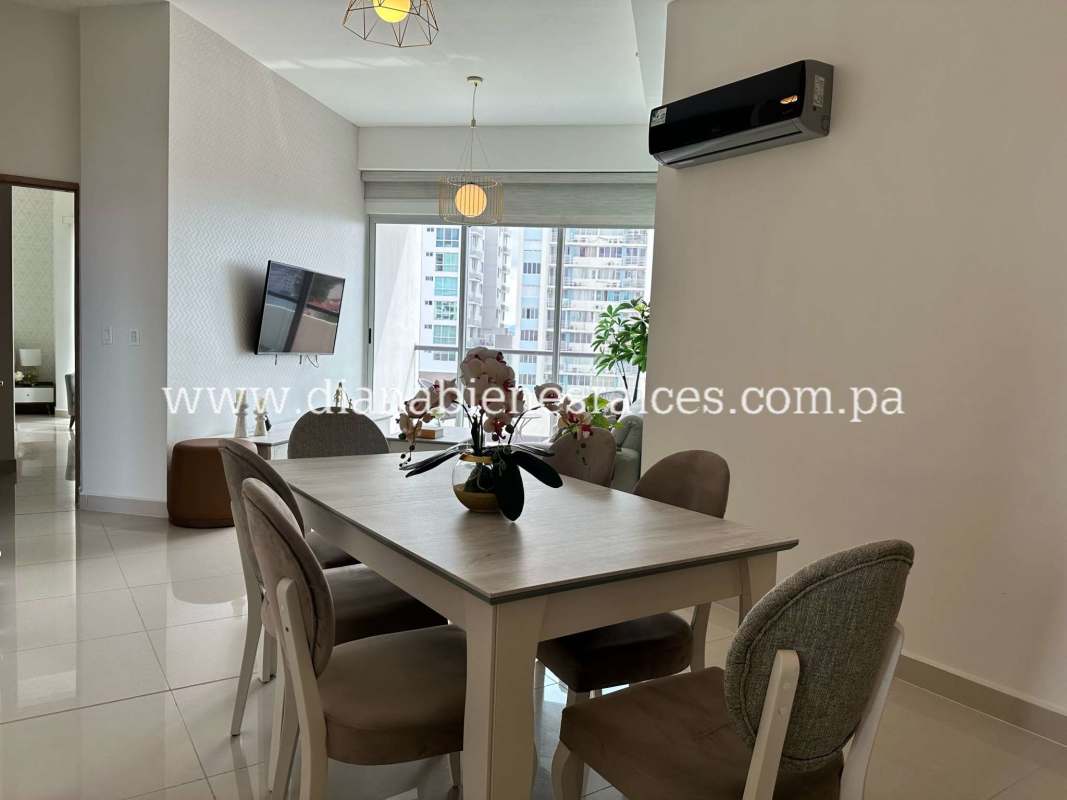 Bathroom with modern fixtures, glass shower enclosure PH Hato Pintado Panama