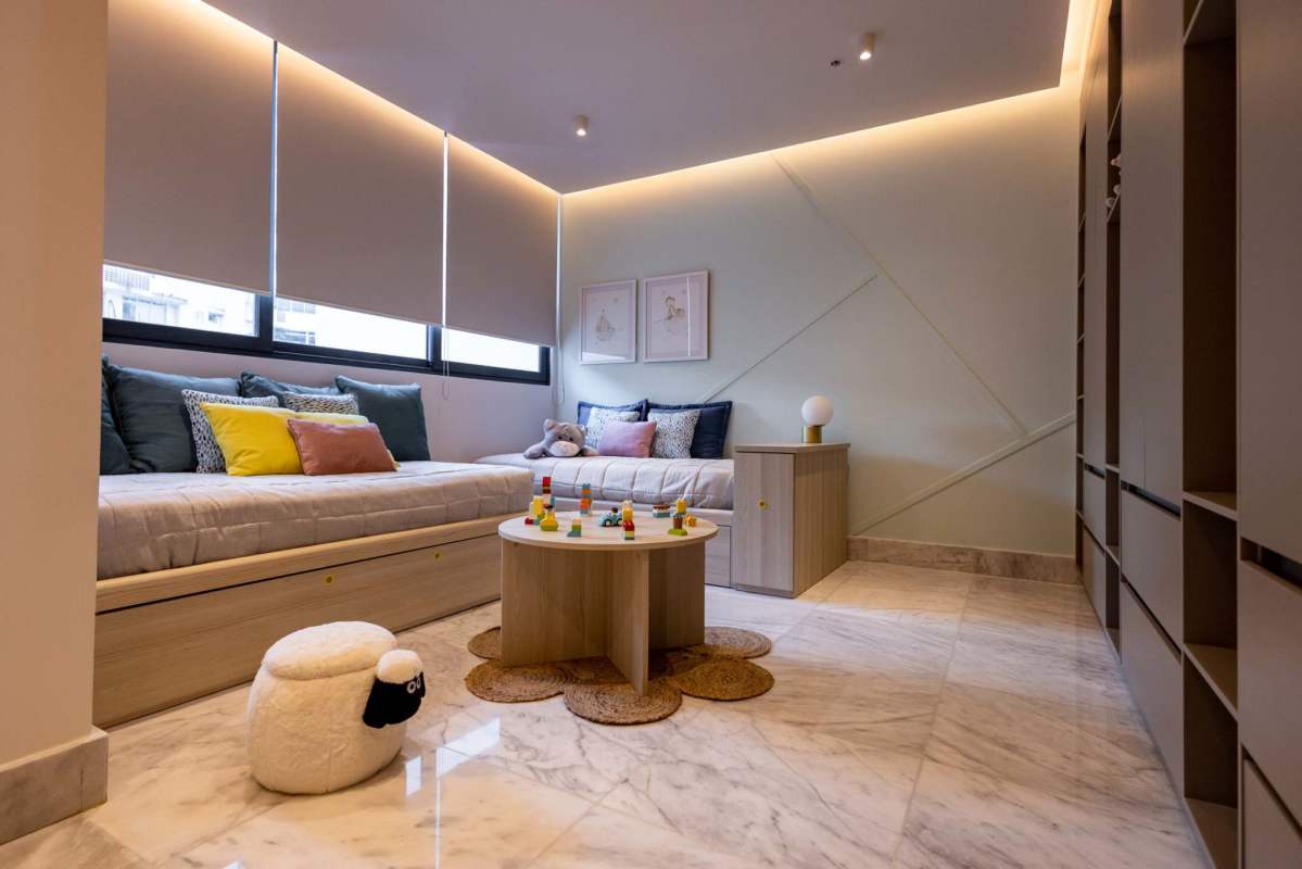 Spacious furnished master suite with panoramic ocean views penthouse Punta Paitilla