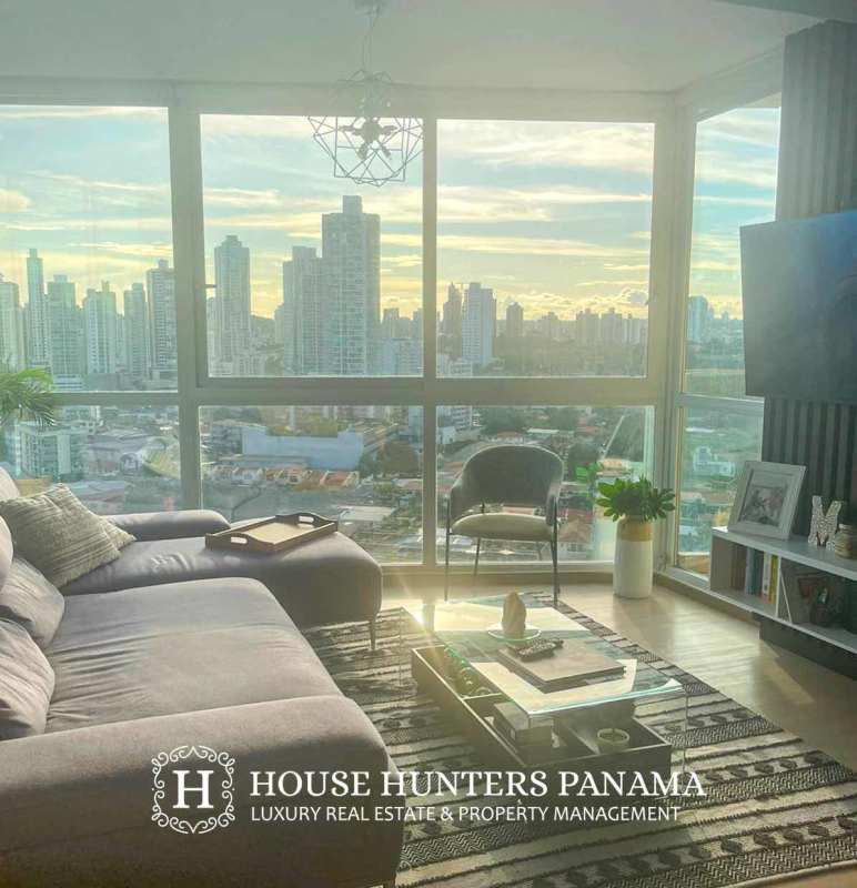 Master bedroom fully furnished with split AC, built-in closet, ocean city views in PH Coco del Mar