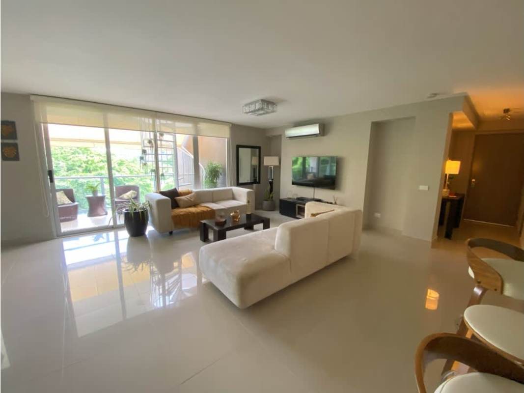 Modern bedroom with floor to ceiling window overlooking greenery Clayton Panama