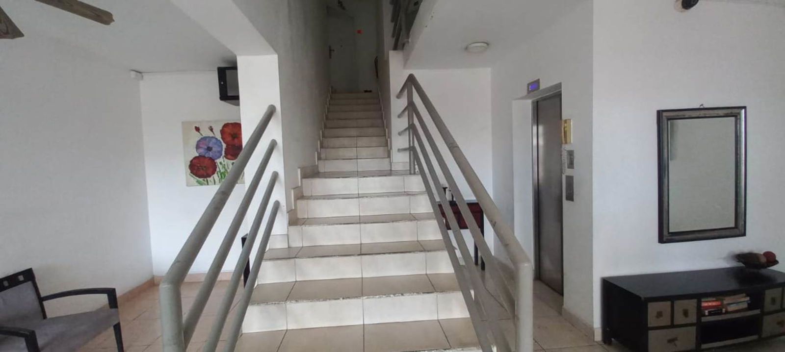 Covered parking area with security access at PH El Ingenio Gardens Panama