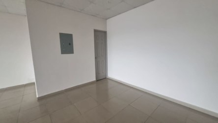 Large commercial plaza parking area with shops and future metro station in sight Arraiján Panama