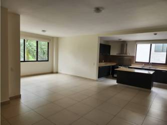 Spacious living dining area with ceramic floors and access to terrace at PH River Valley Panama Pacifico