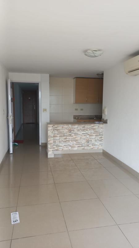 Bright bedroom built-in closet tiled floors PH 4 Islas apartment Panama City