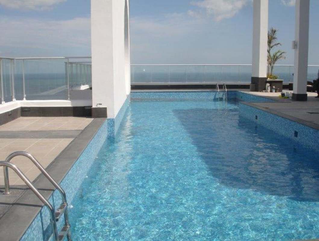 Kitchen with granite countertops, stainless appliances PH Waters on the Bay Panama City