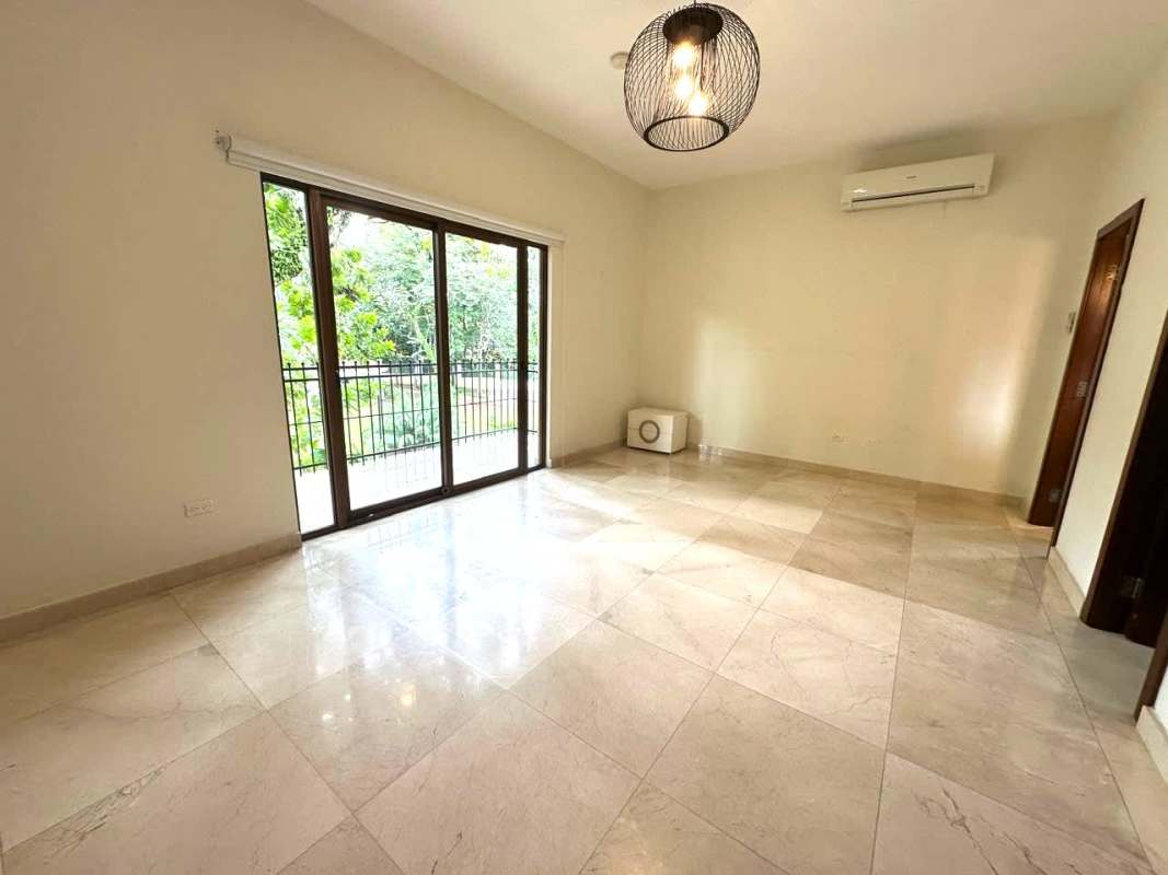 Spacious master bedroom suite with marble floor walk-in closet Senderos Clayton