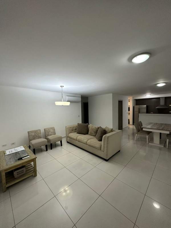 Modern elegant lobby with seating area at PH Moon Tower in Coco del Mar Panama