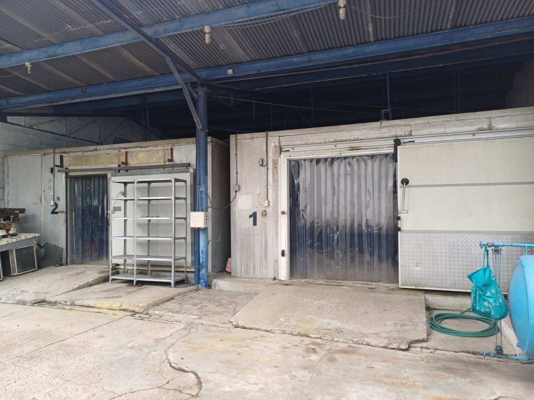 Interior of insulated cold storage room with cooling units Curundu Panama