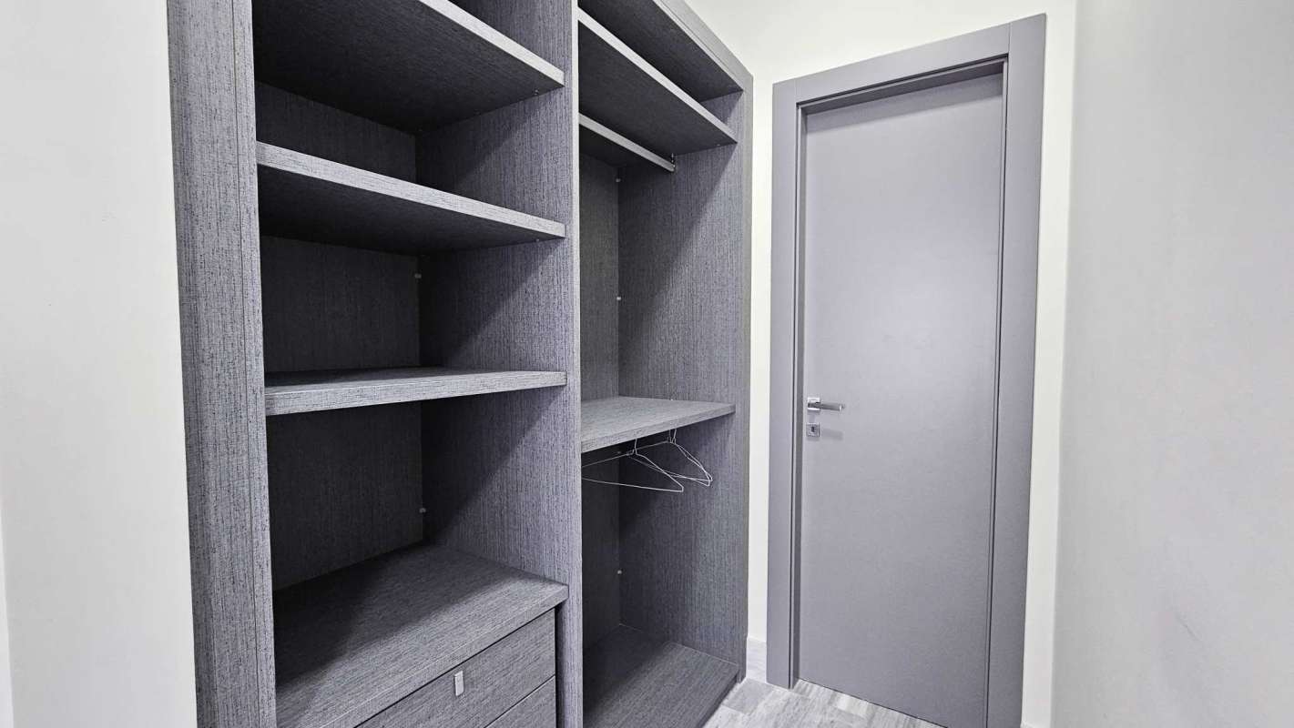 Dedicated home office nook in designer apartment Nuovo by Armani Panama