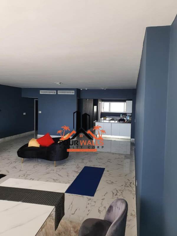 Kitchen with granite counters stainless appliances in PH Waters on the Bay Panama