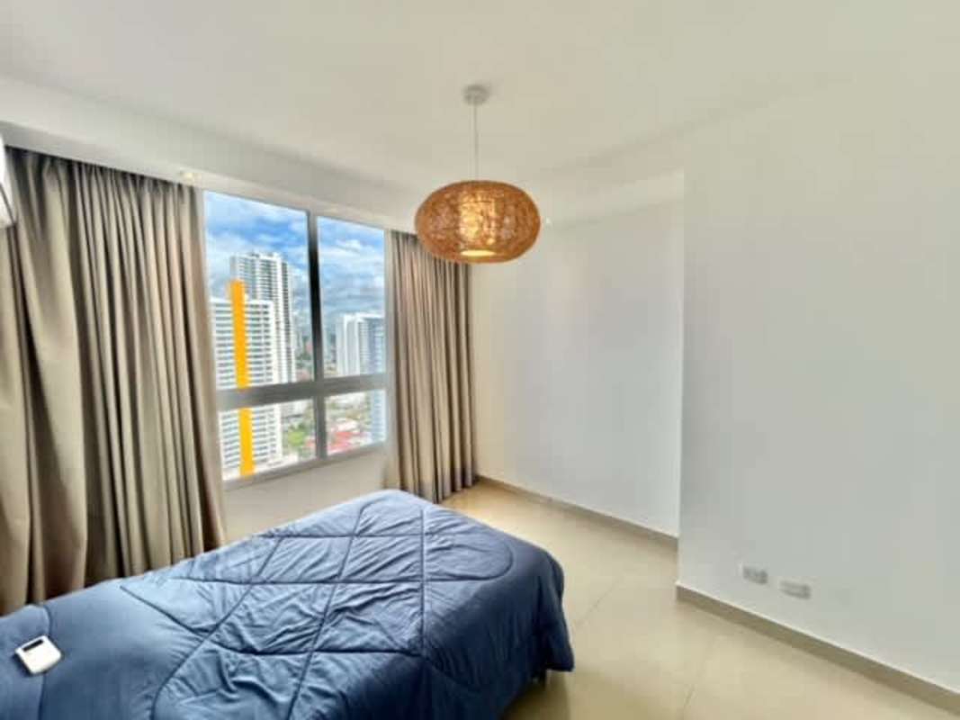 Modern kitchen with stainless steel appliances, granite countertop and tile backsplash at PH Great City