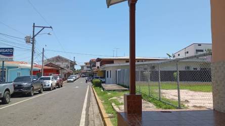 Centrally located empty lot for sale on busy street in Las Tablas Los Santos Panama