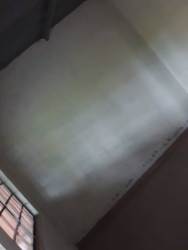 Kitchen area with tile counter partition wall and double sink Burunga Panama