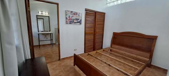Private swimming pool with tropical patio and gazebo at Coronado Beach House Panama