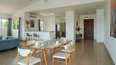 Large master suite with walk-in closet, ensuite bathroom, balcony view in Punta Barco Garden Panama