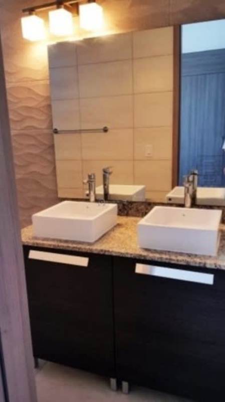 Contemporary bath with granite and vessel sinks PH Luxor 300 El Cangrejo Panama
