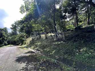 Forested mountain lot with slope and paved road access in Toscana Altos del María
