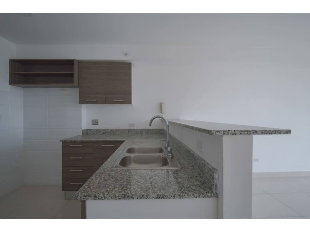 Modern bathroom with vanity, tiled walls, shower in PH Midpark Carrasquilla Panama