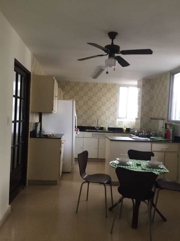 Large living dining with tile floors and natural light Ultramar Plaza Panama