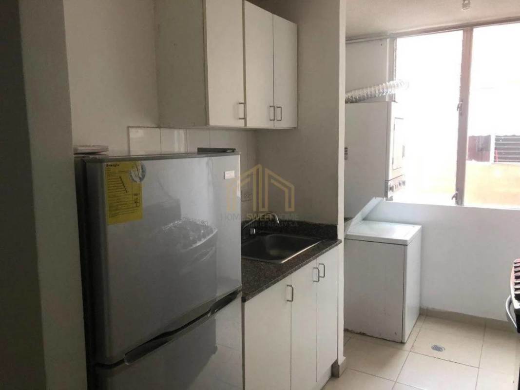 Compact granite kitchen with laundry space PH Mystic Village Don Bosco Panama