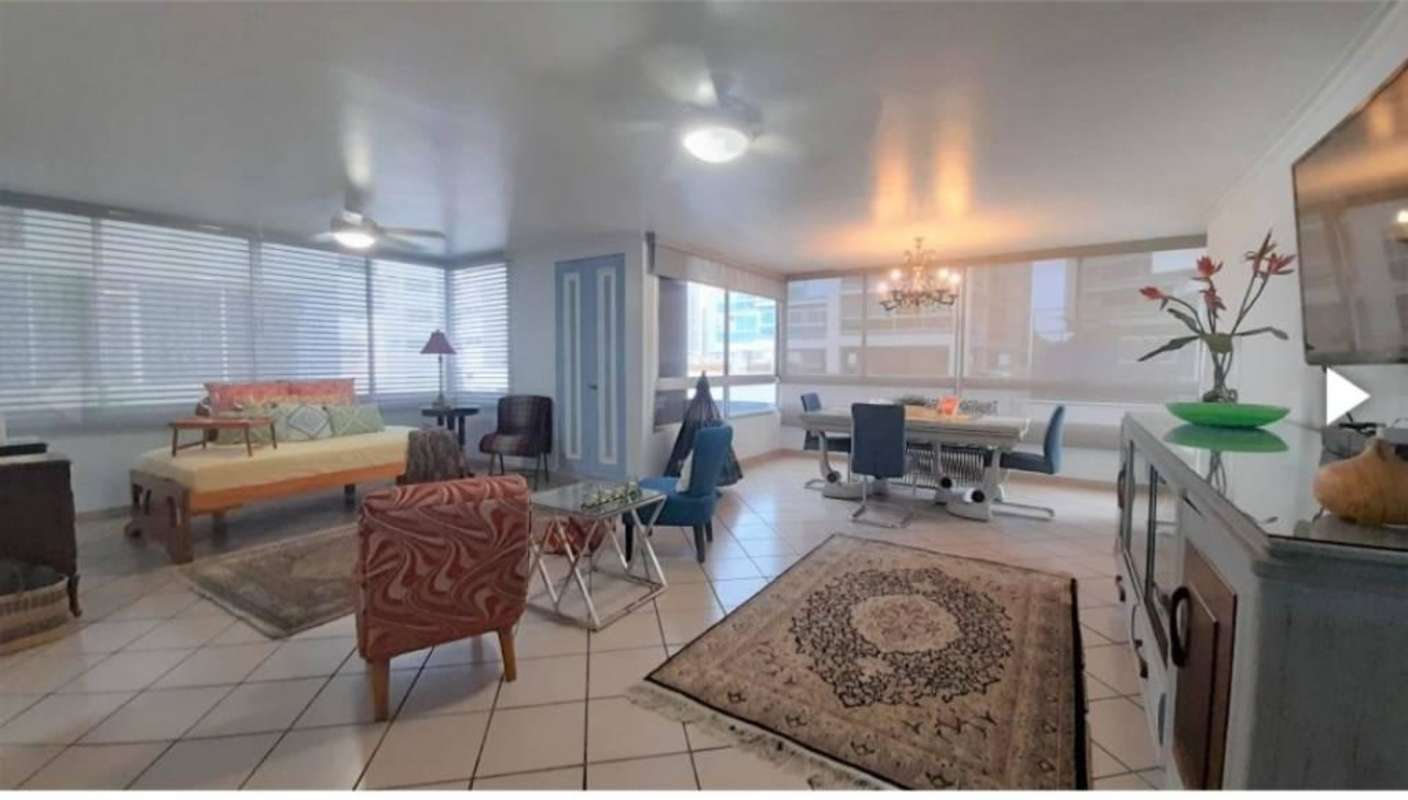 Compact maid's room with bathroom in furnished rental at PH Bahia Marbella 2 Panama