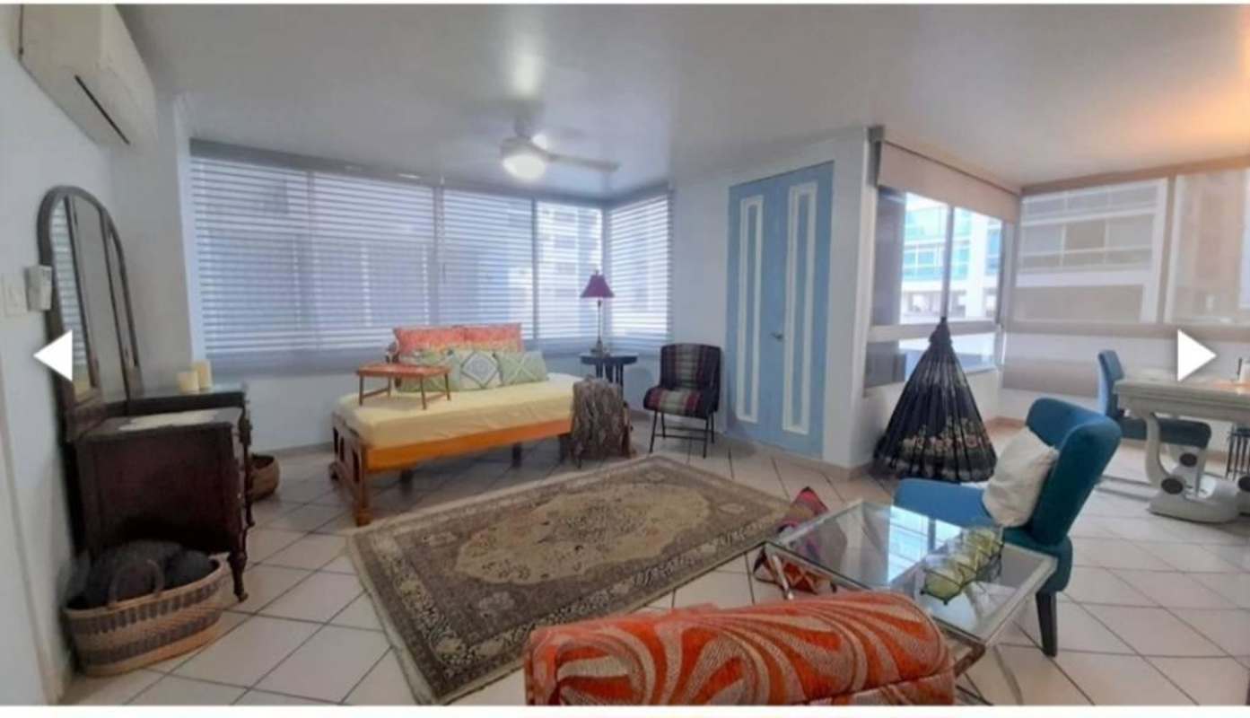 Outdoor swimming pool and lounge deck in PH Bahia Marbella 2 Marbella Panama City