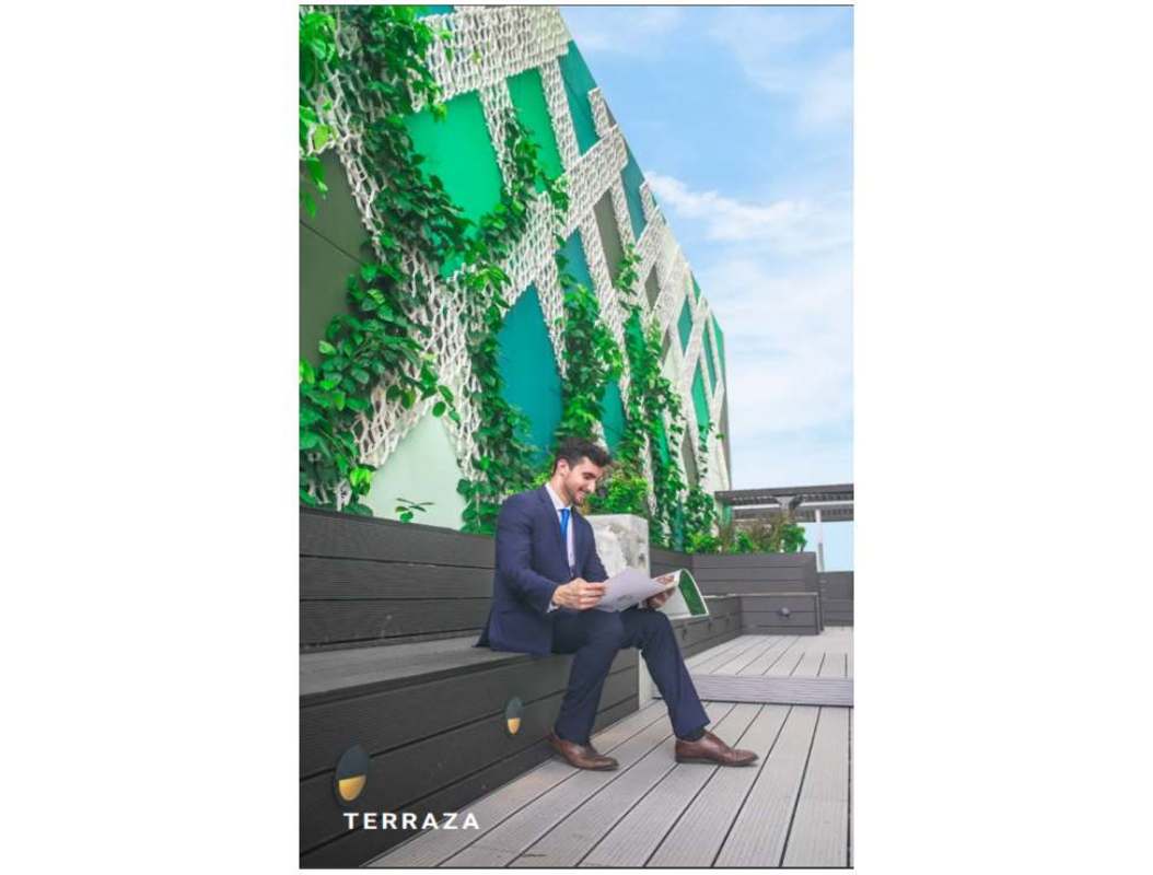 Illustrated map showing strategic location of Time Square Center and Costa del Este amenities