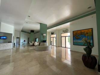 Breathtaking views from private terrace PH Las Olas Vista Mar over ocean marina golf course in San Carlos Panama