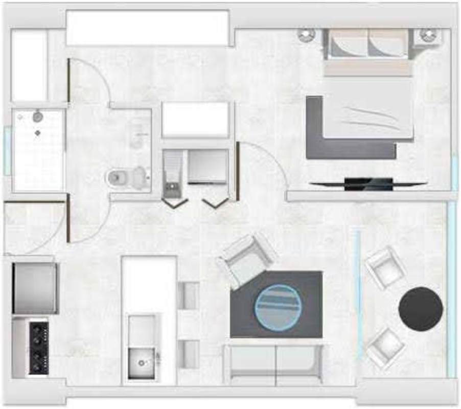 New 1BR Apartment with Balcony PH AWA Bella Vista Panama