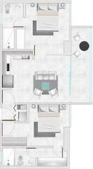 Apartment for Sale in Bella Vista - 2 bedrooms