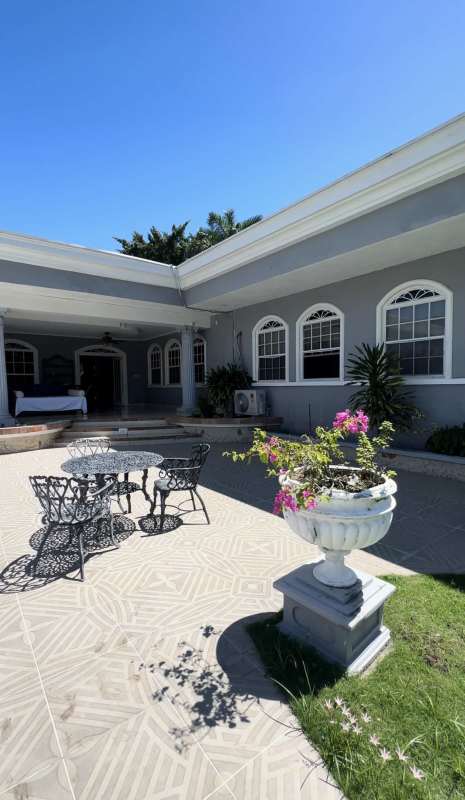 Dining living open space luxury finishes marble floors Altos del Golf Panama