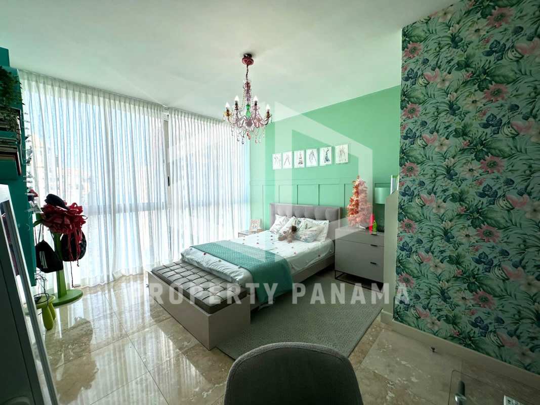 Luxury bathroom double sink glass shower granite counters PH Aqualina Punta Pacifica