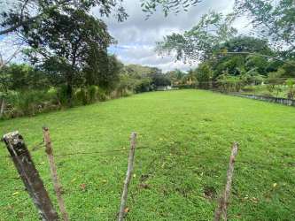 Expansive fenced beachfront lot surrounded by coastal vegetation Gorgona