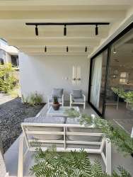 Large terrace with backyard space perfect for gatherings at PH Imaterra Panama Pacifico