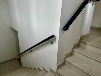 Dual staircase area in modern home Woodlands Panama Pacifico