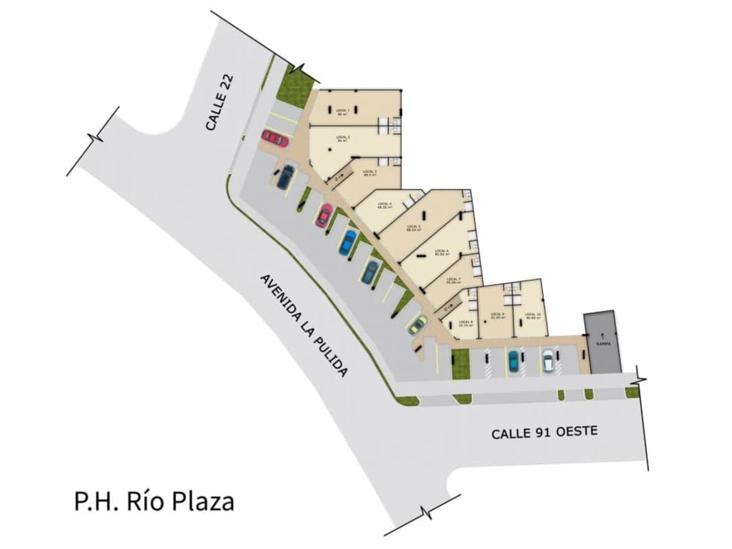 Commercial Space for Rent PH Rio Plaza Rio Abajo 88m2 $1056