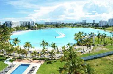 Modern furnished studio apartment with kitchenette balcony in Playa Blanca Resort Panama