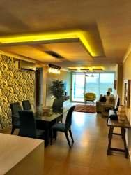 View from apartment balcony PH Bahia overlooking Pacific Ocean Playa Serena Panama