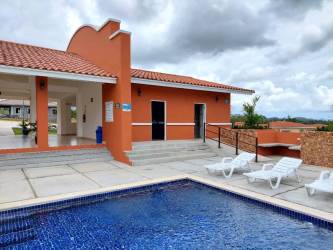 Vacant residential lot for sale with paved road in community Bejuco Chame Panama