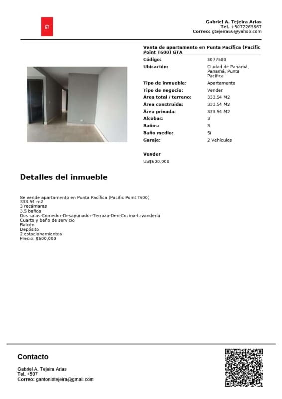 Modern kitchen with granite countertops appliances in luxury condominium Pacific Point Tower 600 Punta Pacifica Panama