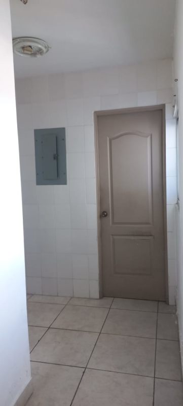 Modern bathroom with glass shower in apartment Lexington Tower Betania Panama City