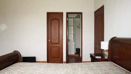 Master bedroom with walk-in closet, ensuite bath, oceanview terrace Vista Mar Panama