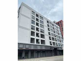 Modern mid-rise condominium PH River Valley with balconies Panama Pacifico