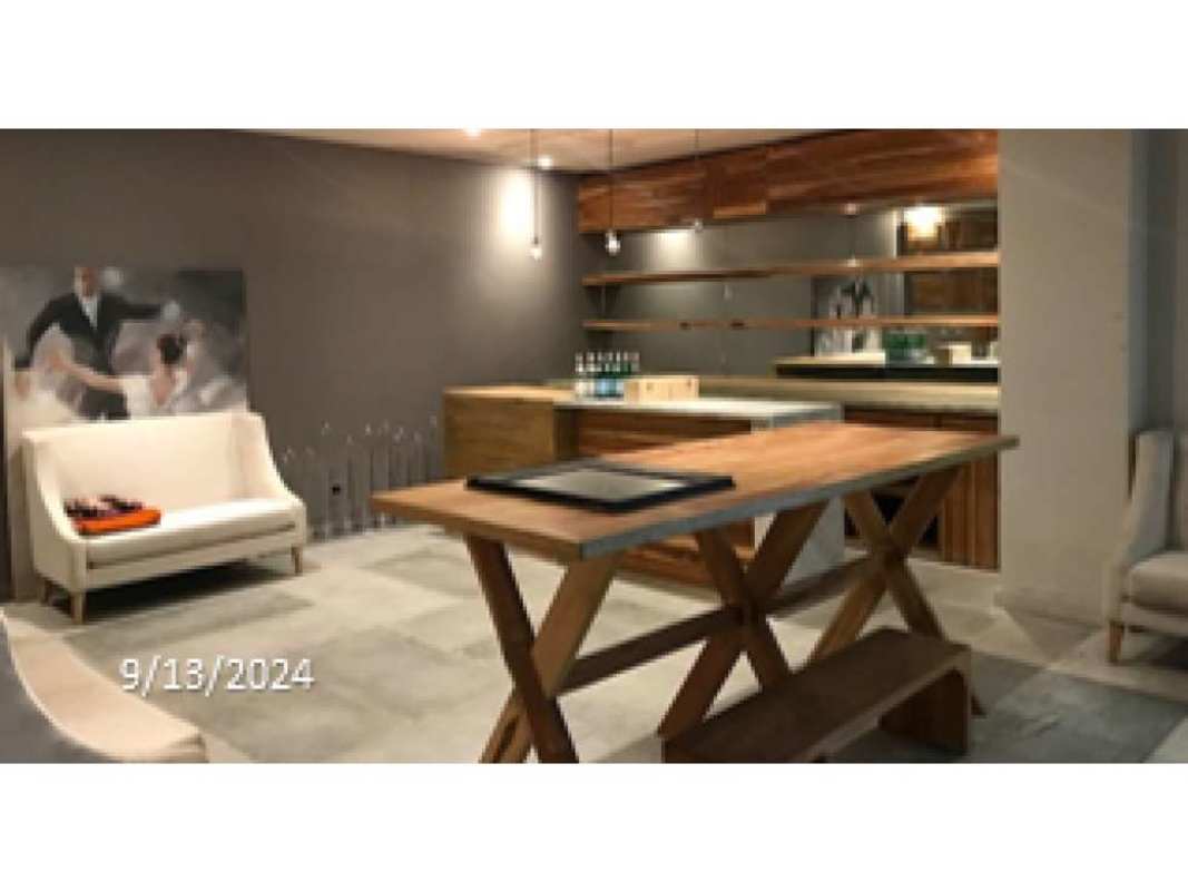 Modern industrial dining area commercial restaurant Obarrio Panama City